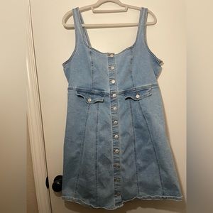 denim dress